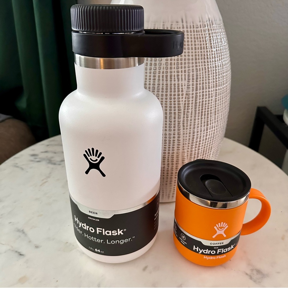 ❌SOLD❌ Hydro Flask 64oz Growler & 12oz Mug